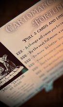 Load image into Gallery viewer, Miss Taylor’s Fortune Telling Postcard