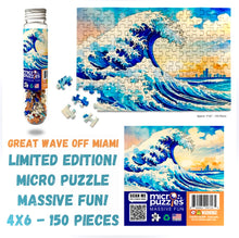 Load image into Gallery viewer, Great Wave Off Miami Micro Puzzle - Limited Edition!
