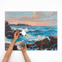 Load image into Gallery viewer, Ocean "Paint by Numbers" 1000pc Puzzle!