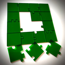 Load image into Gallery viewer, Nexus 16! Jigsaw Puzzle Extreme! Translucent Forest Green Version!