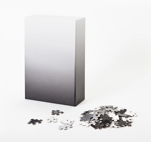 Gradient Black/White 500pc Jigsaw Puzzle