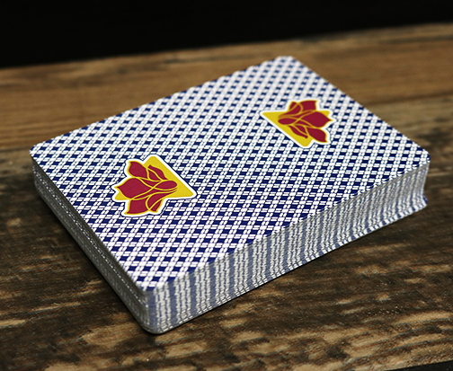 Unique Lotus Bee Casino Playing Cards (blue)