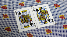 Load image into Gallery viewer, Unique Lotus Bee Casino Playing Cards (blue)
