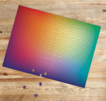 Load image into Gallery viewer, Blurry Rainbow - Impuzzible No. 18 - 1000pc Jigsaw Puzzle!

