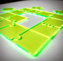 Load image into Gallery viewer, Nexus 16! Jigsaw Puzzle Extreme! Translucent Neon Green Version!