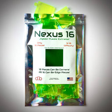 Load image into Gallery viewer, Nexus 16! Jigsaw Puzzle Extreme! Translucent Neon Green Version!