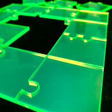 Load image into Gallery viewer, Nexus 16! Jigsaw Puzzle Extreme! Translucent Neon Green Version!