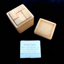 Load image into Gallery viewer, The Mini SOMA Cube Puzzle!