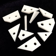 Load image into Gallery viewer, "Queijinho" Puzzle - White - The Baby Swiss - Special Limited Edition of 10! Signed and Numbered!