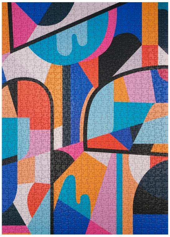 Abstract Art 1000pc Jigsaw Puzzle!