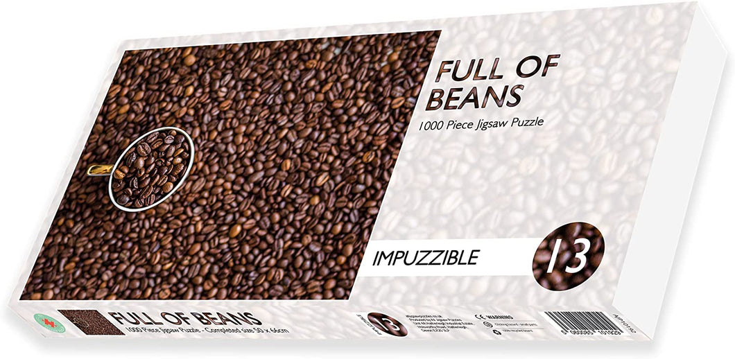 Full of Beans - Impuzzle No. 13 - 1000pc Jigsaw Puzzle!